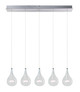 ET2 - E23115-18 - LED Pendant - Larmes - Polished Chrome