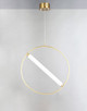 Flare LED Pendant (E23275-93BKSFTG)