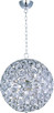 ET2 - E24016-20PC - Eight Light Pendant - Brilliant - Polished Chrome
