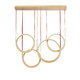 ET2 - E24084-NAB - LED Pendant - Tether - Natural Aged Brass
