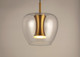 Newton LED Pendant (E24162-18BKGLD)