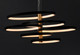 Hoopla LED Pendant (E24327-BKGLD)