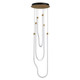 ET2 - E24983-NAB - LED Pendant - Soleil - Natural Aged Brass