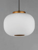Soji LED Pendant (E25065-92BKGLD)