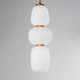 Soji LED Pendant (E25067-92BKGLD)