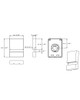 Brink LED Outdoor Wall Sconce (E41512-WT)