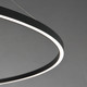 Groove 5CCT LED Pendant (E52735-BK)