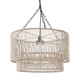 Palecek - 2046-79 - One Light Pendant - Tanner - Black/Natural
