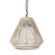Palecek - 2048-79 - One Light Pendant - Tanner - Black/Natural