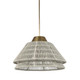 Palecek - 2152-79 - Outdoor Pendant - Pescadero - Brass