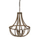 Palecek - 2547-79 - Outdoor Chandelier - Yvette - Light Bronze