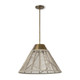 Palecek - 2883-79 - Outdoor Pendant - Salerno - Brass