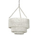 Palecek - 2948-79 - Three Light Pendant - Veranda - Nickel / Whitewash