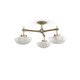 Palecek - 2963-79 - Semi Flush Mount - Cicero - Champagne Brass