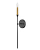 Lark - 83070BK - LED Wall Sconce - Hux - Black