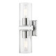 Livex Lighting - 18032-05 - Two Light Vanity Sconce - Clarion - Polished Chrome