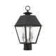 Wentworth Two Light Outdoor Post Top Lantern (27216-04)