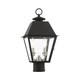 Wentworth Two Light Outdoor Post Top Lantern (27216-04)