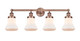 Innovations - 616-4W-AC-G191 - Four Light Bath Vanity - Edison - Antique Copper