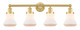 Innovations - 616-4W-SG-G191 - Four Light Bath Vanity - Edison - Satin Gold