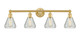 Innovations - 616-4W-SG-G275 - Four Light Bath Vanity - Edison - Satin Gold
