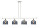 Innovations - 916-4I-WPC-G73-LED - LED Island Pendant - Ballston Urban - White Polished Chrome