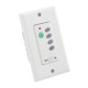 Westinghouse Lighting - 7787500 - 3 Speed Ceiling Fan and Light Wall Control - Fan Control - White