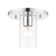 Zurich One Light Flush Mount (45471-05)