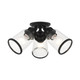 Lawrenceville Three Light Flush Mount (45503-04)