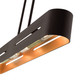 Ravena Four Light Linear Chandelier (45767-07)