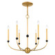 Cortlandt Six Light Chandelier