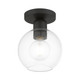 Downtown One Light Semi-Flush Mount (48977-04)