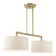 Monroe Two Light Linear Chandelier