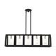 Stoneridge Five Light Linear Chandelier (49649-14)