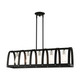 Stoneridge Five Light Linear Chandelier (49649-14)