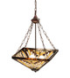 Nuevo Mission Four Light Inverted Pendant (22861)