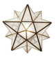 Moravian Star One Light Pendant (296558)