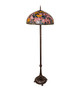 Tiffany Magnolia Three Light Floor Lamp (298853)