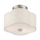 Solstice Two Light Semi Flush Mount (58061-91)