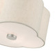 Solstice Two Light Semi Flush Mount (58061-91)