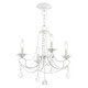 Pennington Four Light Mini Chandelier/Ceiling Mount