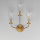 Camelot Three Light Wall Sconce (16153CRNAB)