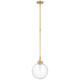Visual Comfort Signature - CHC 5540AB-CG - LED Pendant - Parkington - Antique-Burnished Brass