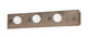 Maxim - 25243WWDAB - Three Light Bath Vanity - Plank - Weathered Wood / Antique Brass