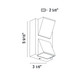 Outdoor LED Outdoor Wall Mount (31582-025)