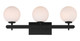 Coretta Three Light Vanity (215103-MB)