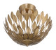 Millennium - 28304-PAB - Four Light Semi-Flush Mount - Merylmint - Painted Aged Brass