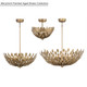 Merylmint Eight Light Pendant (28308-PAB)