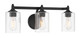 Millennium - 28703-MB - Three Light Vanity - Ryehouse - Matte Black