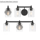 Ryehouse Three Light Vanity (28703-MB)
